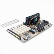 Asus P3B-F Motherboard With Pentium 3 Processor Slot 1 SDRAM RS232 LPT picture