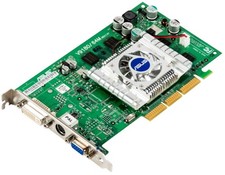 GRAPHICS CARD ASUS NVIDIA GEFORCE4 MX440-8X 64MB V9180/TD/P/64M/A AGP picture