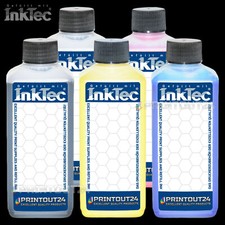 5X1L InkTec® Pigment Ink CISS Refill Ink Set For T6428 T6421 T6424 T6423 T6422 picture