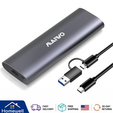 Durable M.2 NVMe SSD Enclosure with Tool-Free Setup - 10Gbps Performance picture