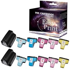 12PK replace for HP 02 Color Ink Cartridge for PhotoSmart 3108 3110 C5140 picture