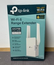 TP Link Wifi 6 Range Extender Wifi Ectender RE2700X -New Sealed picture