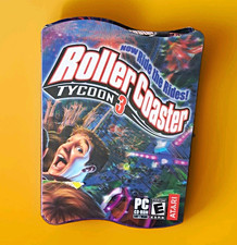 RollerCoaster Tycoon 3 PC 2004 Atari BRAND NEW FACTORY SEALED Holographic Cover picture
