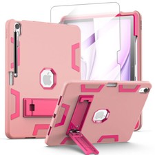 For iPad Air M2 13 inch Case Hybrid Protective Shockproof Heavy Duty Stand Cover picture