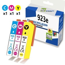 3PK HP 923e evomore Ink Cartridge for Office Jet Pro 8138e 8139e Printer (CMY) picture