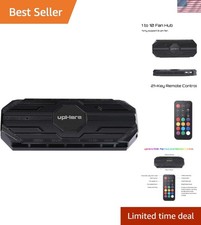 10-Port 6PIN SATA RGB Hub with 21-Key Remote Control/Splitter for 6-Pin Case ... picture