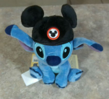 Disney Parks STITCH WITH MICKEY MOUSE EARS Magnetic Shoulder Plush 