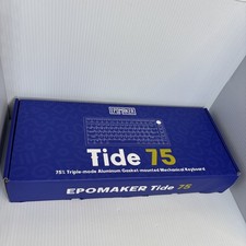 Epomaker Keyboard Tide 75,never Used,heavy And Beautiful 4.10 Lb Weight. picture