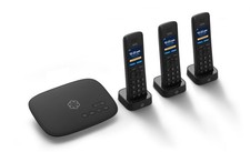 Ooma Telo VoIP with 3 HD3 Handsets Complete Home Phone System for Unlimited N... picture
