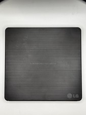 LG Storage GP60NB50 External Slim DVDRW 8X- Black - Good Used Condition picture