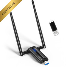 EDUP USB 3.0 WiFi 6E Adapter PC AX3000M MT7921AU 802.11ax Wireless Network Card picture