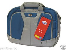 New AMERICAN TOURISTER Laptop Briefcase Case Document Bag Blue picture