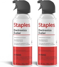 Compressed Air Duster, 10 Oz Cans, 2-Pack (For cleaning electronics picture
