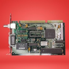 Everex ISA Ethernet Network Card 16-Bit Intel Compatible Vintage 10Base-T NIC picture