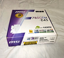 MSI 785GTM-E45 MicroATX AM3 DDR3 Motherboard HDMI/DVI/VGA PCIe I/O picture
