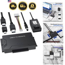 USB Hard Drive Adapter 3.0 Type C SATA IDE HDD SSD Data Recovery Tool picture