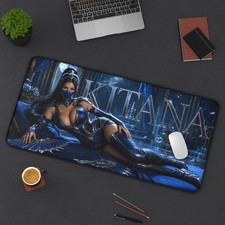 Kitana Mouse Pad, XXL Mortal Kombat Gaming Desk Mat, Edenian Princess Pad picture