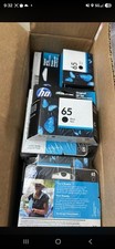 Genuine HP 65 Lot Of 2 Black Ink Cartridges- 2 Packs - Exp Dec 2022 picture