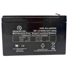 For CyberPower CPS900AVR Battery Also Fits CPS500SL 12V 7Ah High-Rate UPS AGM picture