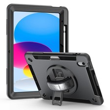 ZenRich Rugged Case for iPad A16 11th Gen 11in / 10th Gen 10.9in Rose Gold picture