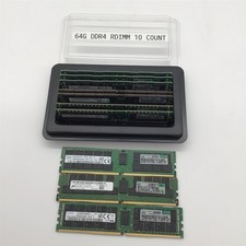 Lot of 10 Assorted DDR4 RDIMM 64GB ECC Server Memory RAM 2400/2933 picture