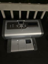 HP Photosmart 7760 Photo Inkjet Printer  - Power On - TESTED picture
