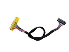 400mm FIX-30Pin 1ch 6-bit Universal LVDS Cable for 13.3