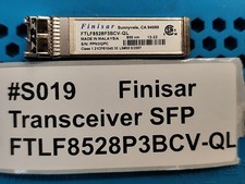 Finisar 2.125 4.25 8.5Gb SFP+ SR Transceiver Duplex LC FTLF8528P3BCV-QL Cisco HP picture