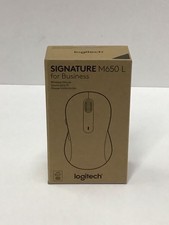 Logitech Wireless Mouse Signature M650 L For Business Graphite 910-006346 picture