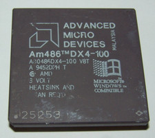 AMD 486 DX4-100 V8T 100Mhz 486 Socket 2/3 CPU picture