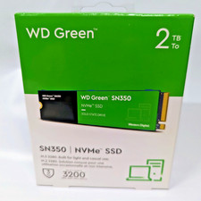 Western Digital 2TB WD Green SN350 NVMe Internal SSD - Gen3 PCIe, M.2 2280 NEW picture