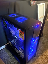 Custom/Whitebox Gaming Tower Desktop PC EVGA GeForce GTX 1070, RGB, Black picture