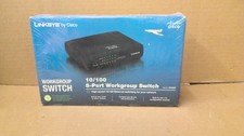 LINKSYS 5-Port Workgroup 10/100 Ethernet Unmanaged Switch Sealed picture