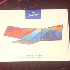 Kwumsy P7 Triple Screen Laptop Screen Extender, Universal Compatible picture
