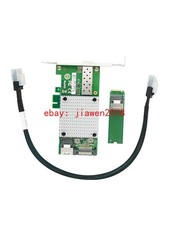 M.2 Key M to 10G SFP+ Network Card intel 82599 X520-DA1 Chipset +SFF-8087 cable picture