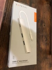 Satechi USB-C Multiport SlimAdapter 4k HDMI/Type-C/2x USB 3.0 - Brand New picture