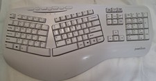 Perixx Wired Ergonomic Split Keyboard Periboard-512 II White picture
