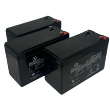 Minuteman E1500RMT2U Battery Replacement Kit - 3 Pack 12V 9AH High-Rate Series picture