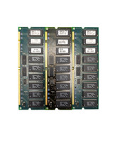 Lot of 3 IBM 256MB PC-100 ECC DIMM Memory Module 32 x 72 PC100 Server picture