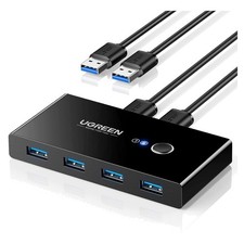 Compact USB 3.0 Switch Selector for PCs - Fast 5Gbps Data Transfer Included picture