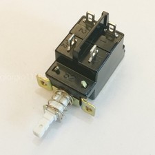 2x 4Pin AT Computer PC Case Selflocking On/Off Push Button Power Switch picture