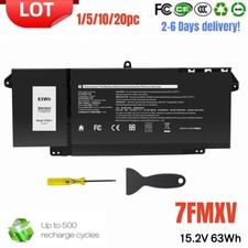 ✅LOT 1-20PC 7FMXV Battery For Dell Latitude  5320 7320 7420 7520 727CG 0727CG picture