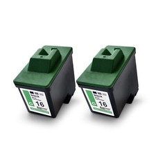 2x PRO Cartridge BLACK for Lexmark X-1240 X-1290 X-1196 Z-611 X-1160 X-1150 Z-503 picture