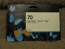 HP C9449A Photo Black Ink Cartridge Genuine OEM NEW # 70 JUN/2022 picture