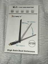TECHKEY High Gain 5dbi  Dualband WiFi USB 3.0 Adapter AC1200 picture