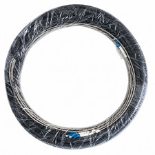 150M 4 Strand Outdoor Armored Single Mode Fiber Optic Cable, LC to LC UPC picture