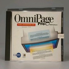 Vintage OmniPage Pro For Windows 95 OCR Software Version 7.0 picture
