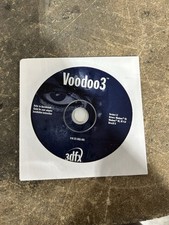Vintage 3dfx Voodoo 3 Graphics Drivers Software CD Disc - NEW picture