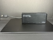 PLUGABLE USB C DUAL 4K DISPLAYPORT AND GIGABIT ETHERNET ADAPTER picture