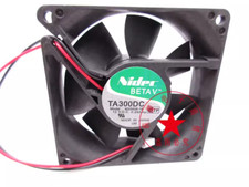 1PC NIDEC M33406-16 8025 12V 0.29A 8CM 2-wire cooling fan picture